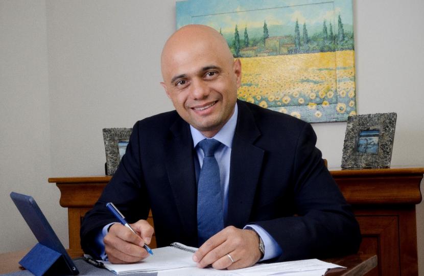 ساجد جاويد وزير الداخلية البريطاني خلافة تيريزا ماي