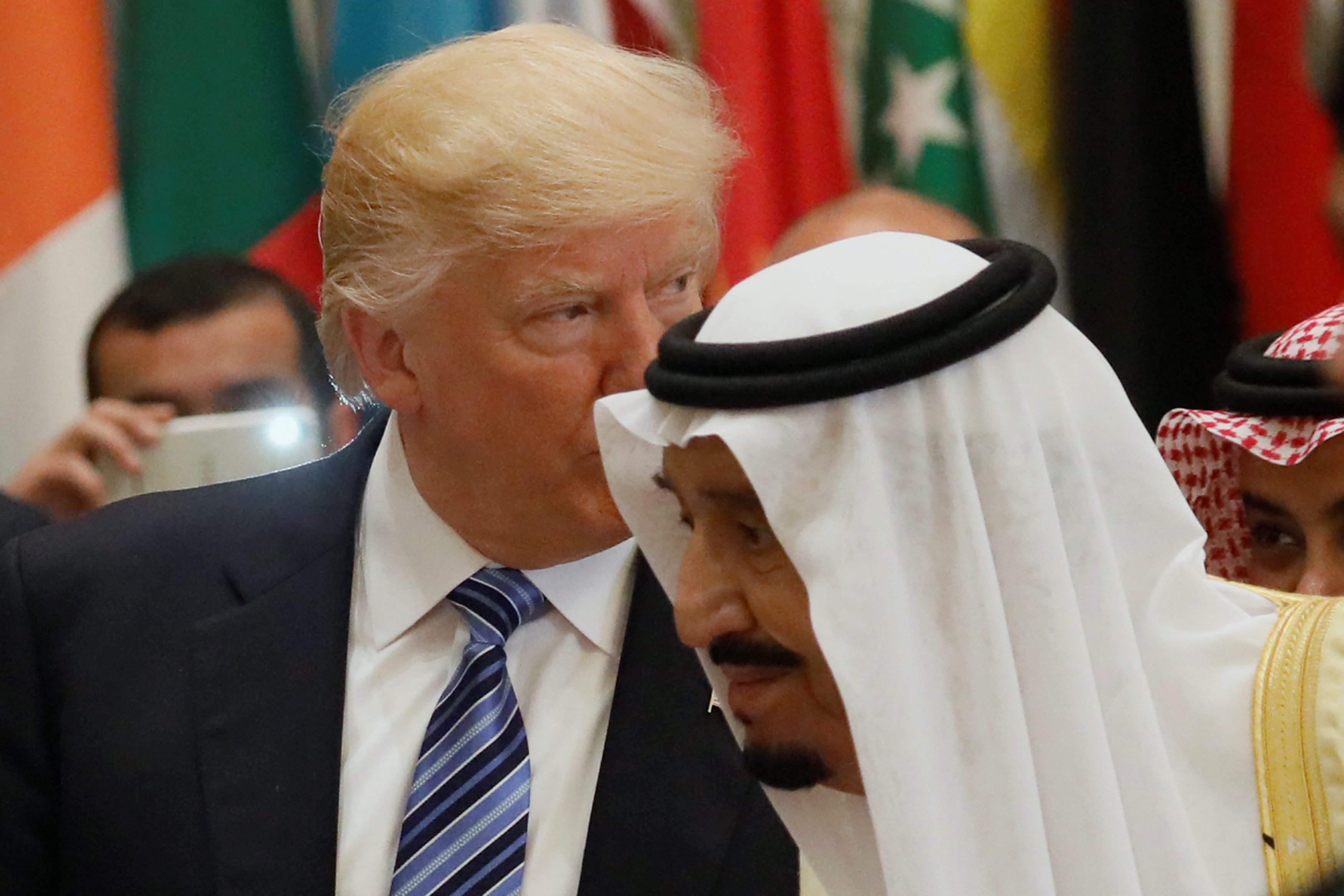 علاقة ترمب بالسعودية الملك سلمان دونالد ترمب