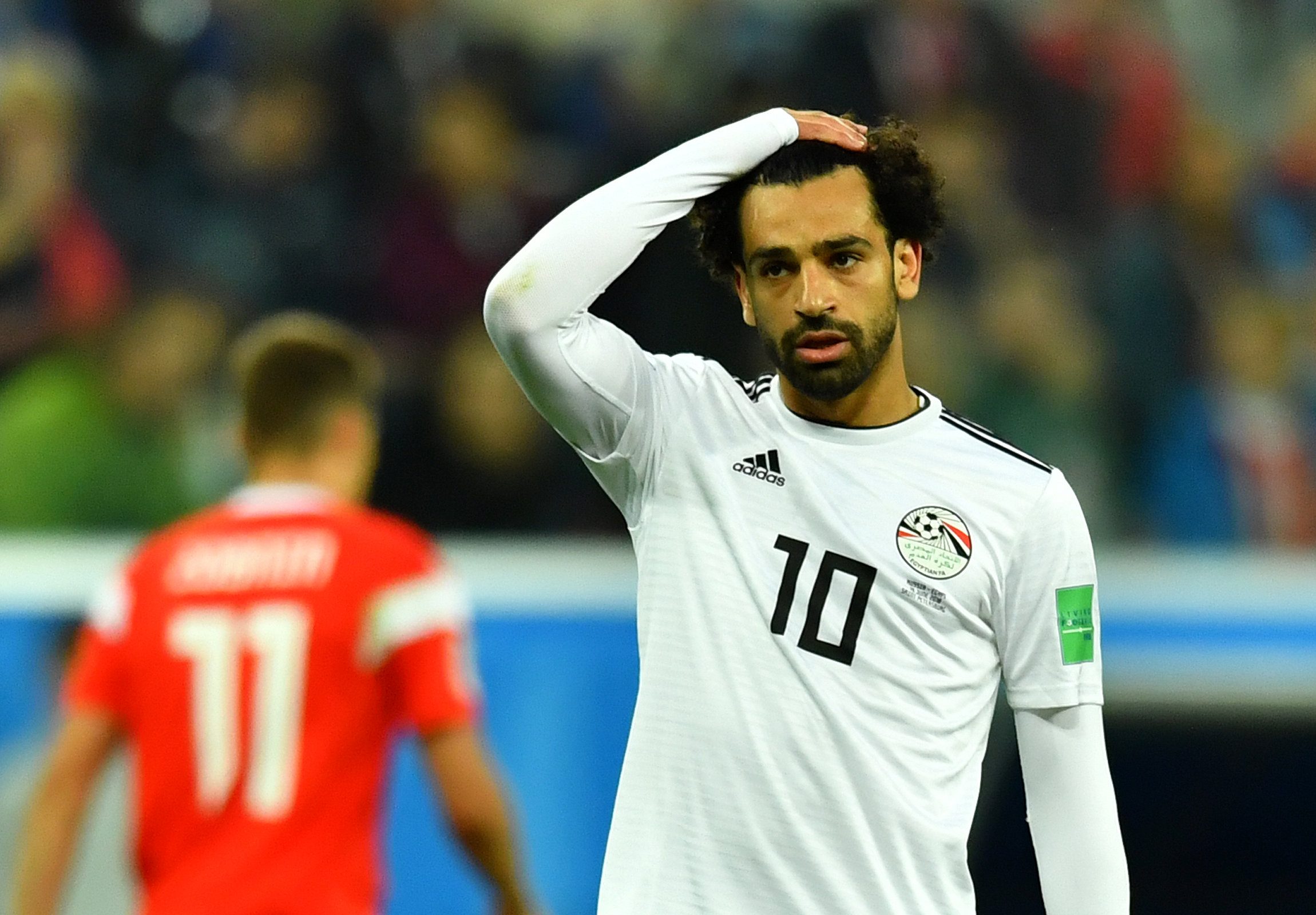 مصر تنهار أمام روسيا.. وصلاح يكسر “عقدة” مجدي عبد الغني