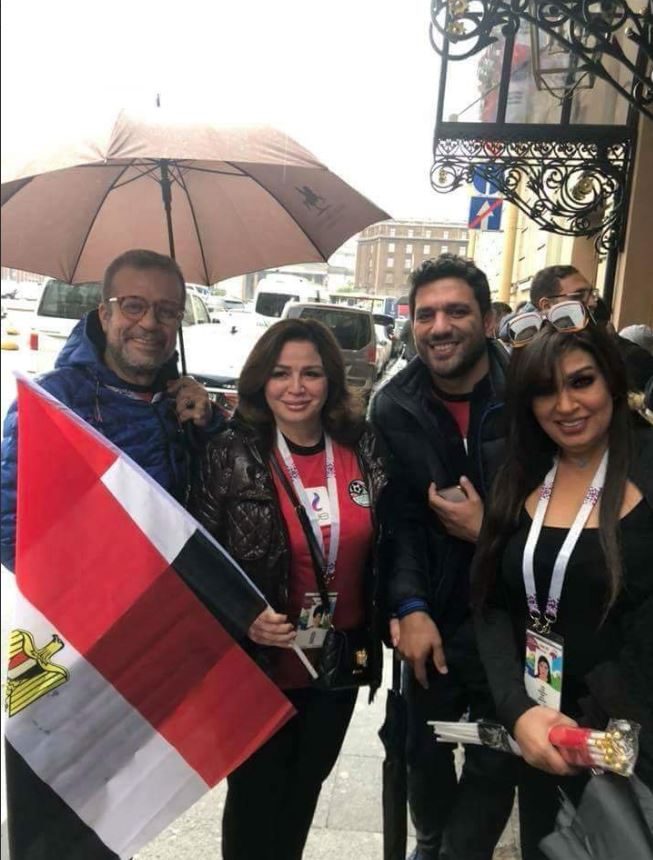 الفنانون يتفاعلون مع هزيمة منتخب مصر.. والمشاهير بروسيا ظلوا ينشرون الصور من المباراة، لكن الأمر اختلف بعد الخسارة