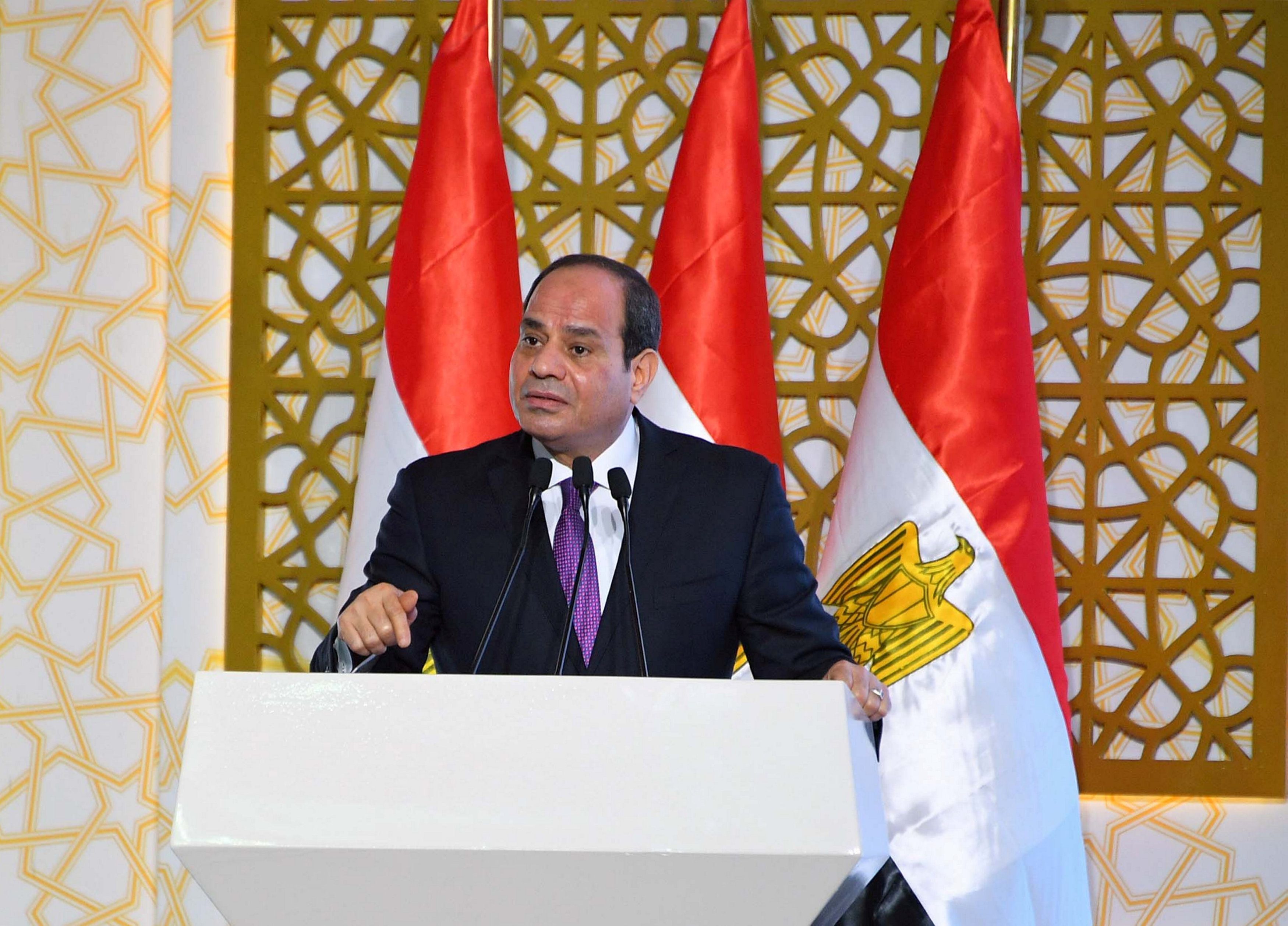 الرئيس المصري عبد الفتاح السيسي