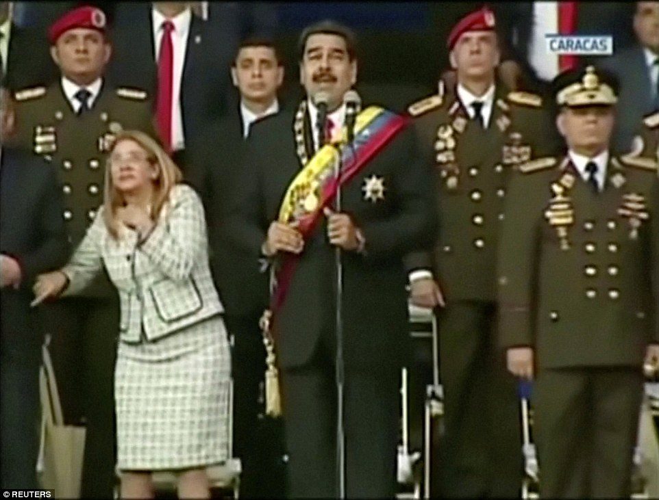 محاولة اغتيال رئيس فنزويلا