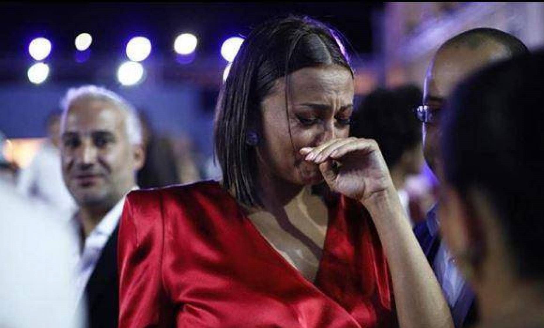 بشرى تنهار في مهرجان الجونة وتدخل في نوبة بكاء لهذا السبب
