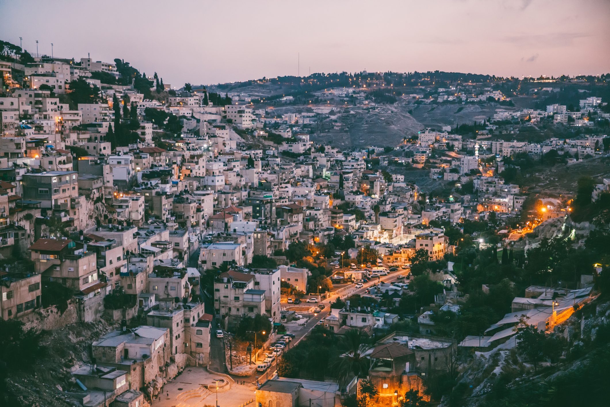 منظر عام لمدينة القدس