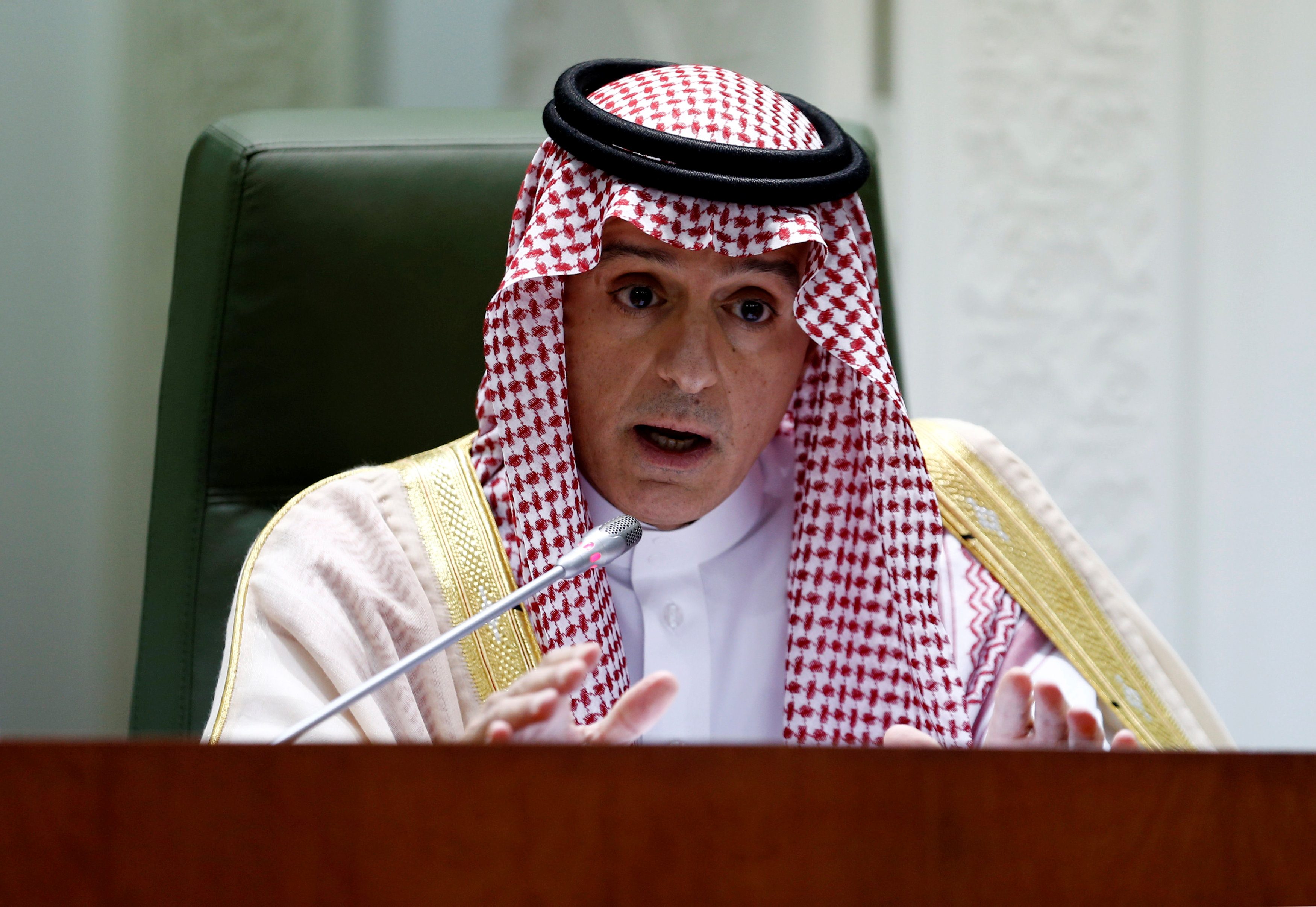 الجبير يُكذب روحاني: «المملكة لم تبعث برسائل لإيران»، مستبعداً بحث أزمة اليمن.. أعلن 6 مطالب من طهران
