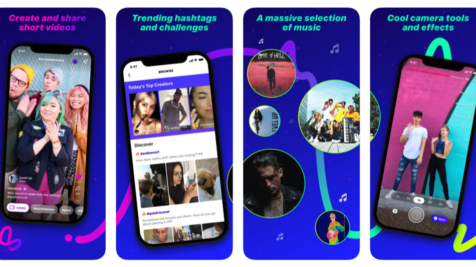 تطبيق Lasso الجديد من فيسبوك