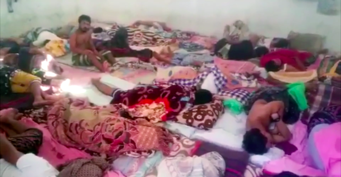 مشاهد مصورة بشكل سري عبر هاتف محمول، من داخل سجن تديره الإمارات (تشانل 4)