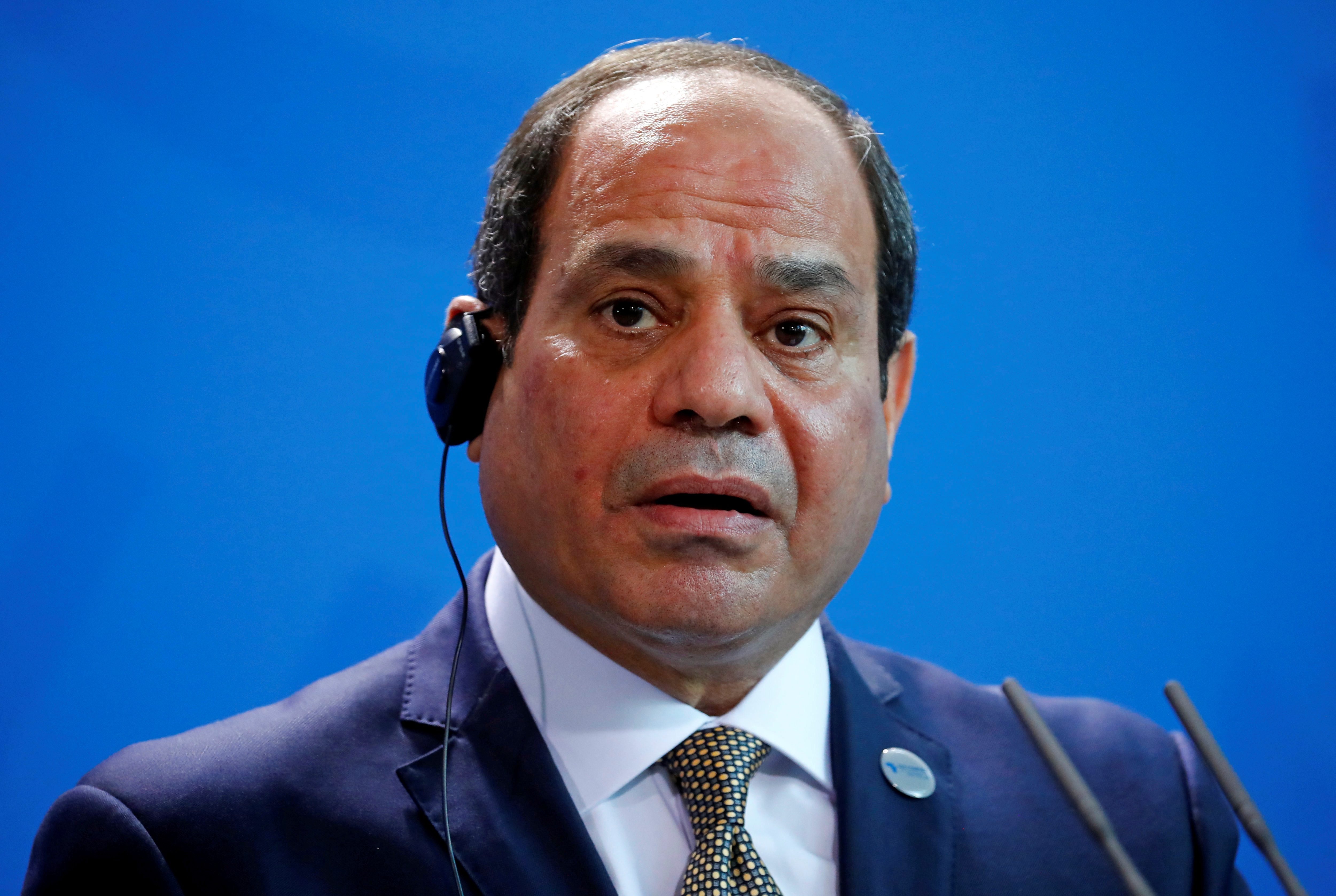 الرئيس المصري عبد الفتاح السيي