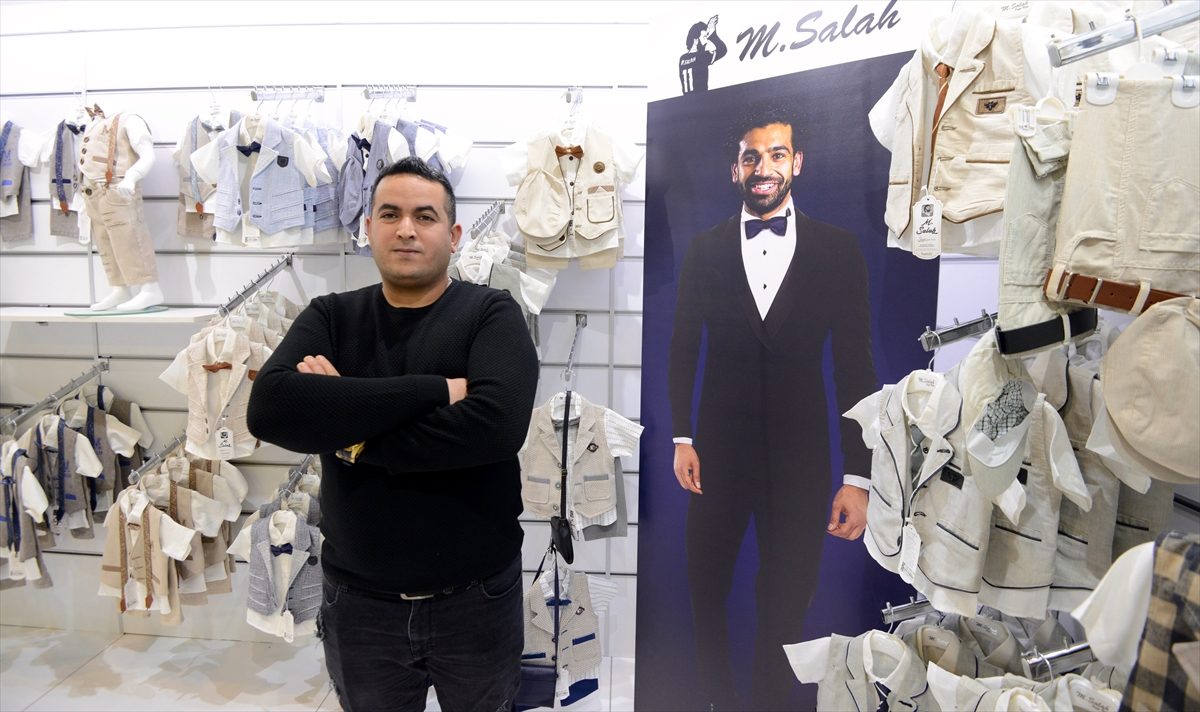 محمد صلاح ماركة مسجلة للألبسة في تركيا