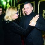 نجوم الفن في عزاء الراحل سعيد عبد الغني