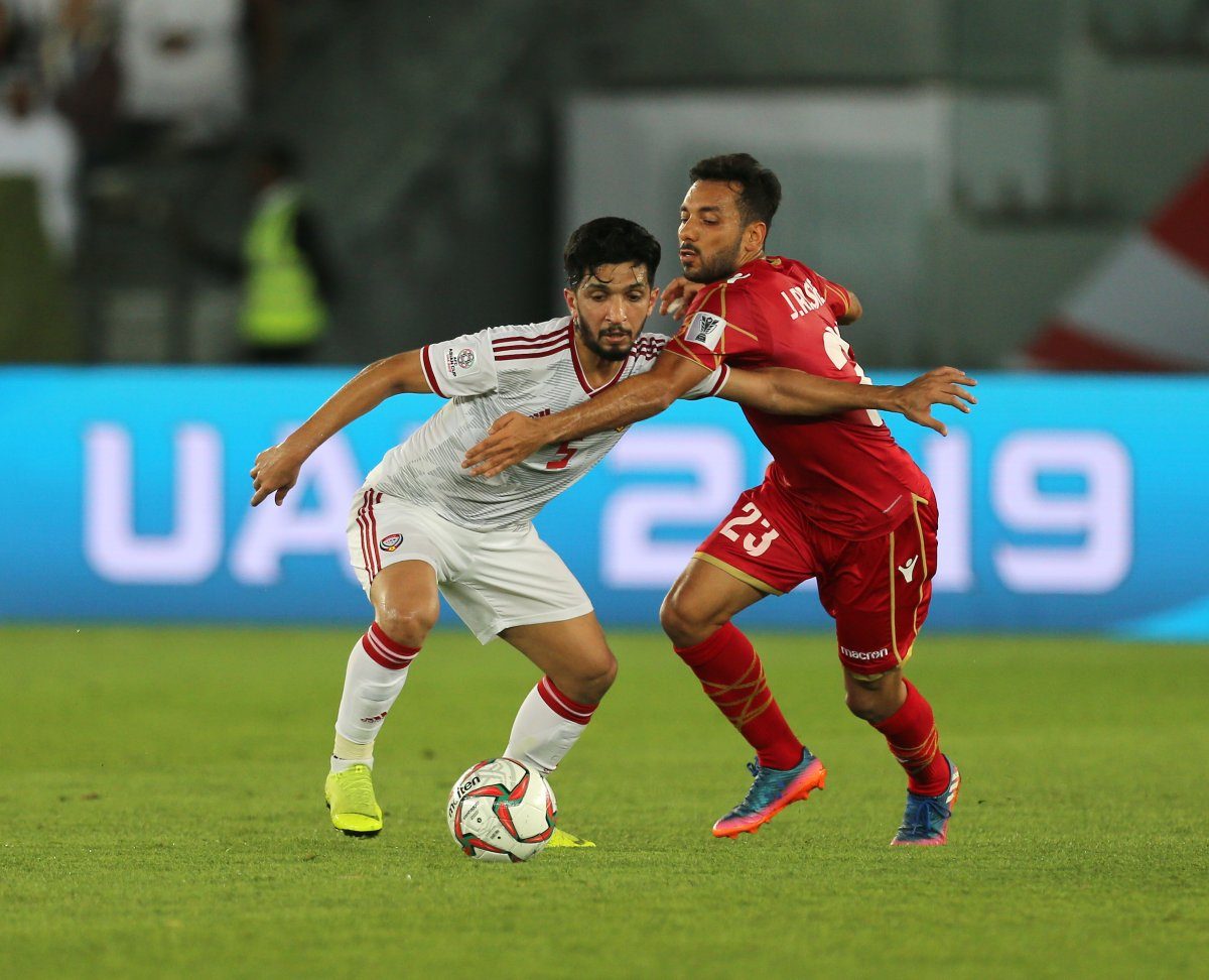 تعادل الإمارات والبحرين في افتتاح كأس آسيا