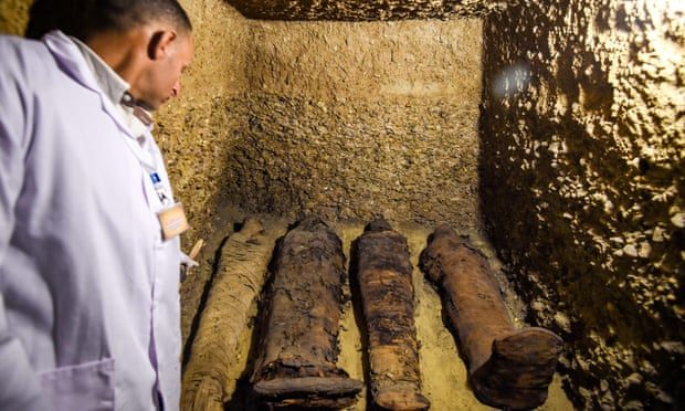 اكتشاف مقبرة بها 50 مومياء في مصر