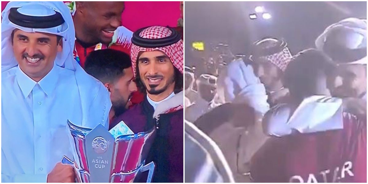 صور وفيديوهات وصول المنتخب القطري إلى الدوحة.. والأمير تميم على رأس المستقبلين