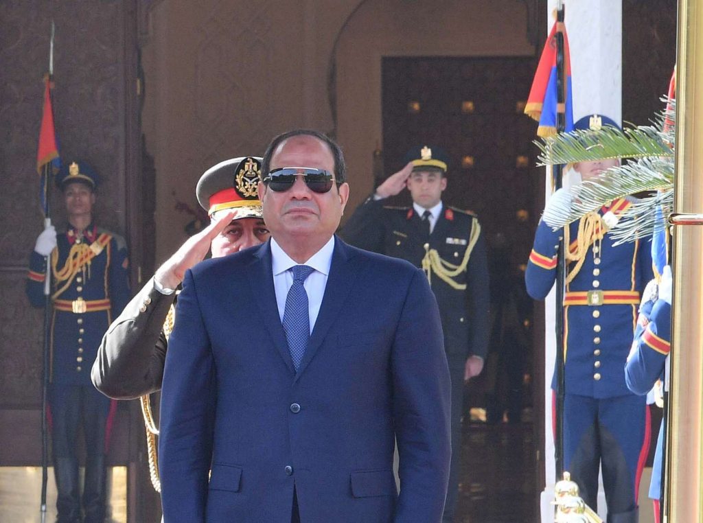 الرئيس المصري عبدالفتاح السيسي