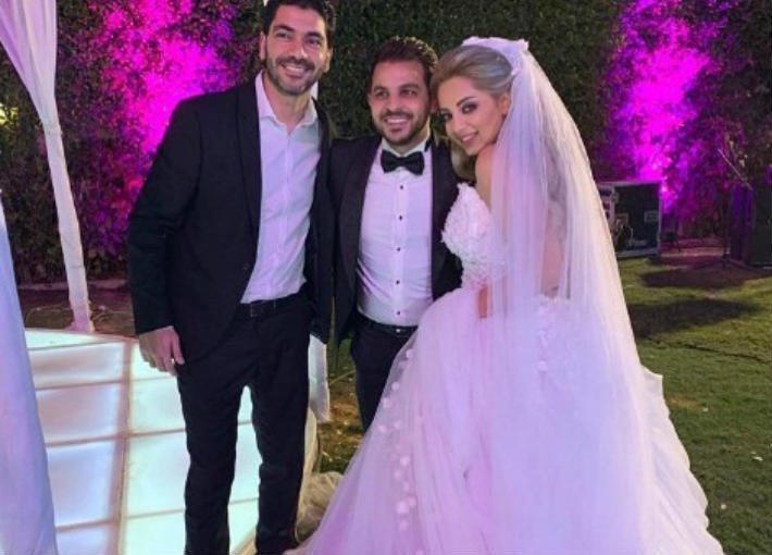 أول صور من حفل زفاف محمد رشاد ومي حلمي