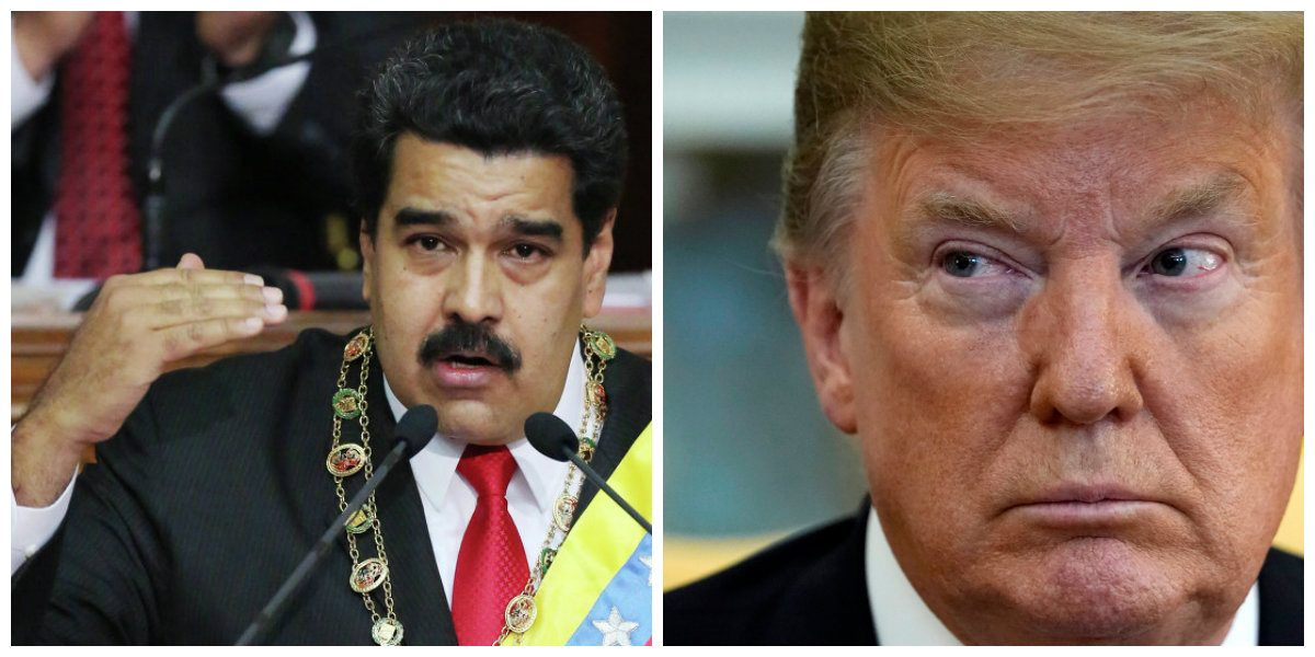 الرئيس الفنزويلي يتهم ترامب بسرقة 5 مليارات دولار