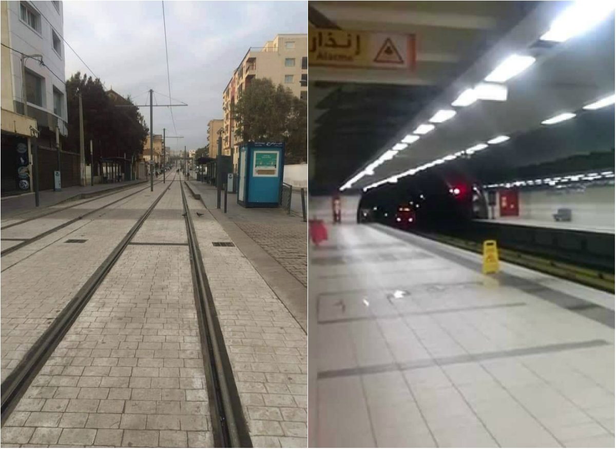 السلطات الجزائرية توقف رحلات قطارات العاصمة