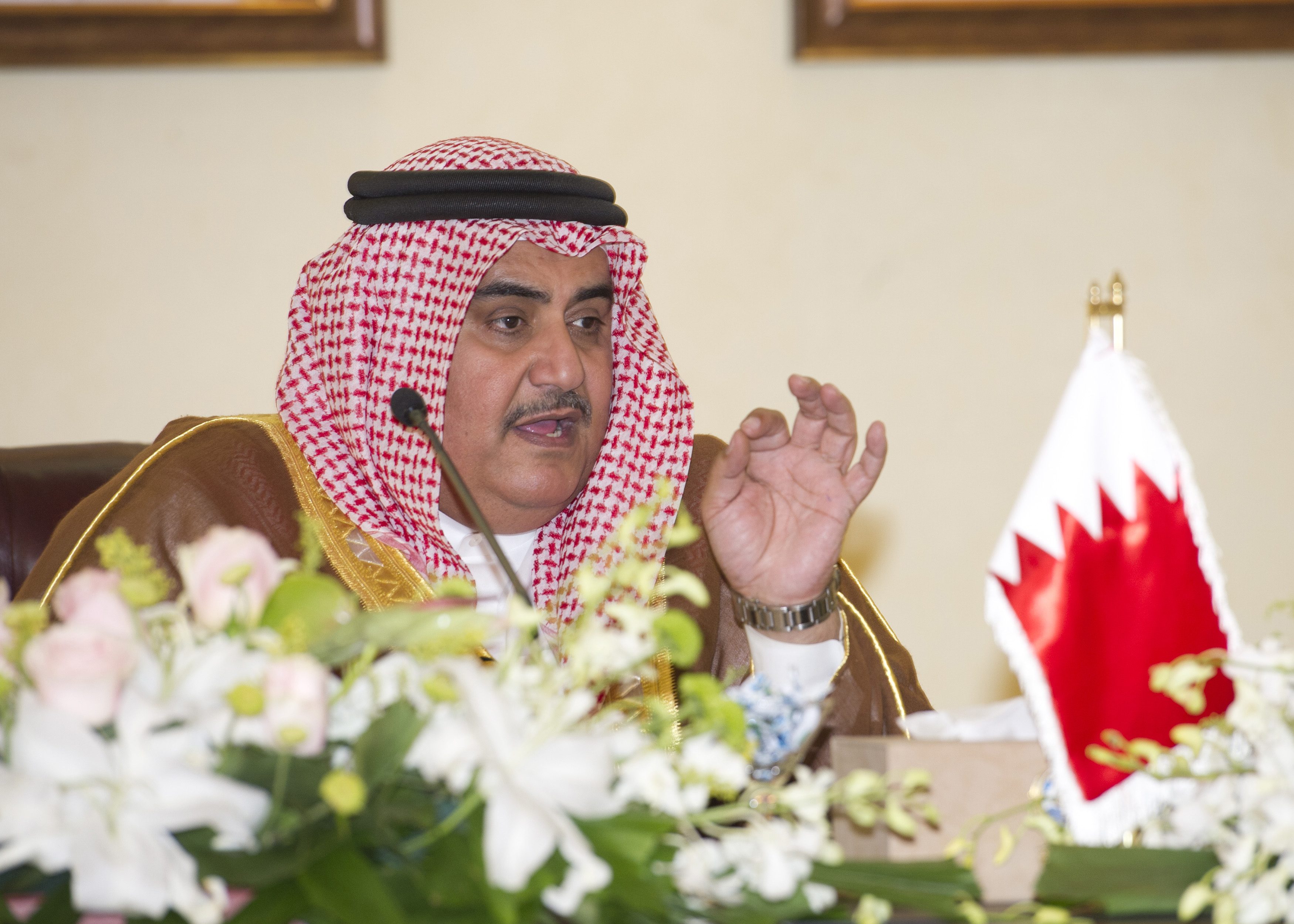 وزير الخارجية البحريني خالد بن أحمد آل خليفة