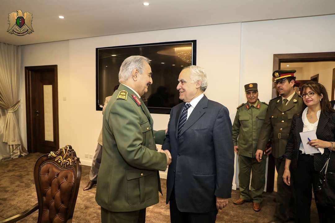 حفتر يدعم الإرهاب في ليبيا