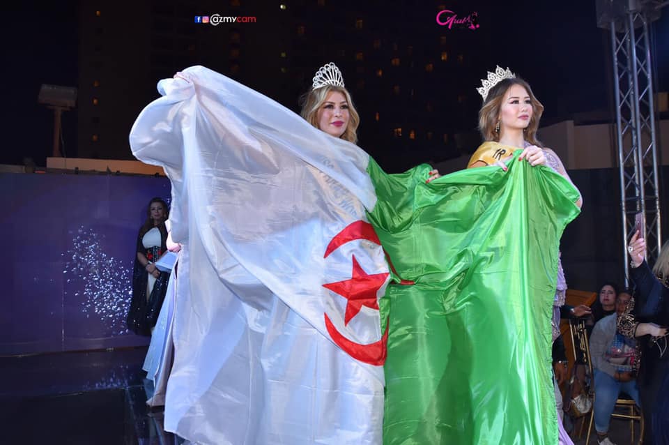 جزائريةٌ تتوج بلقب ملكة جمال العرب 2019