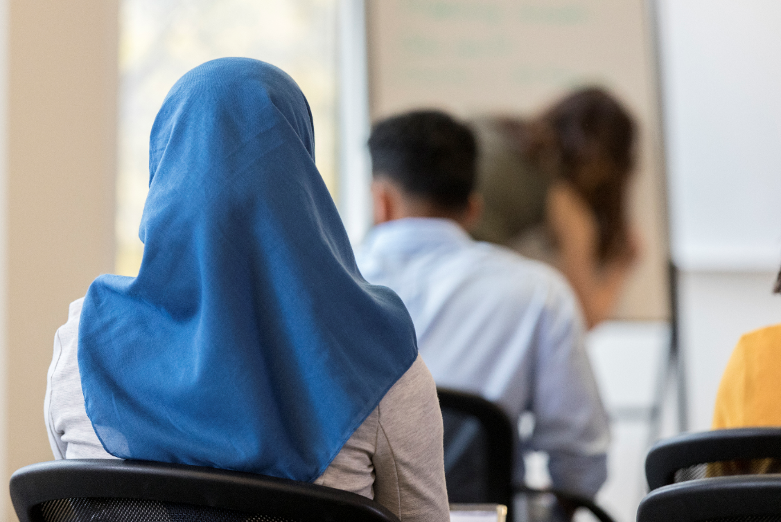 صورة تعبيرية لإمرأة محجبة