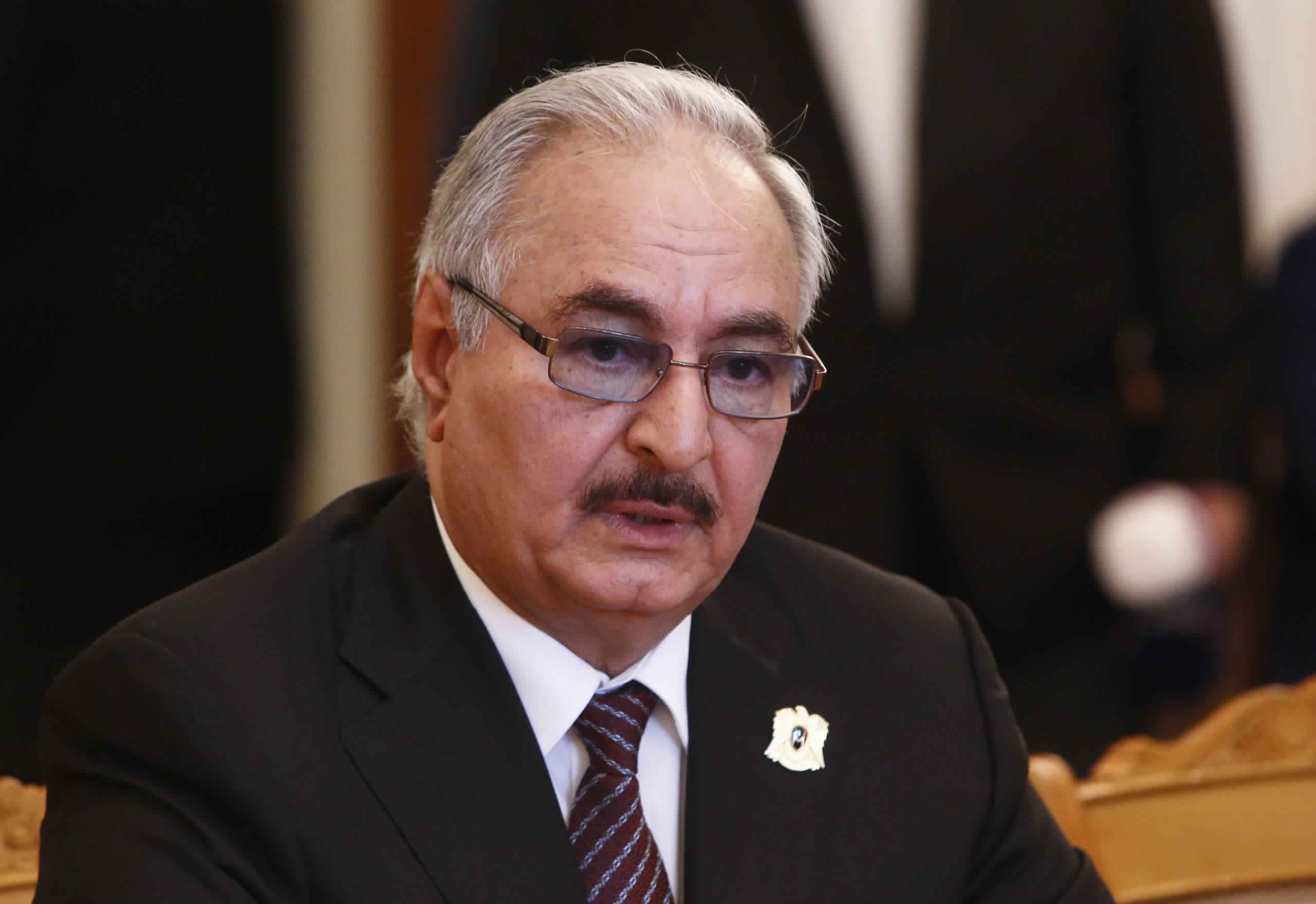 خليفة حفتر ليبيا طرابلس