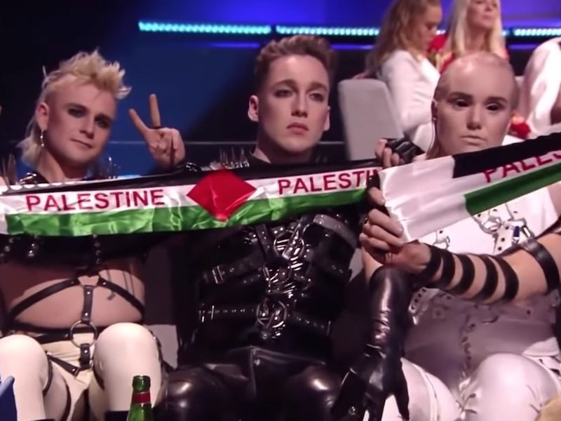 الفرقة الأيسلندية رافعة الأعلام الفلسطينية في «يوروفيجن» تشرح أسبابها