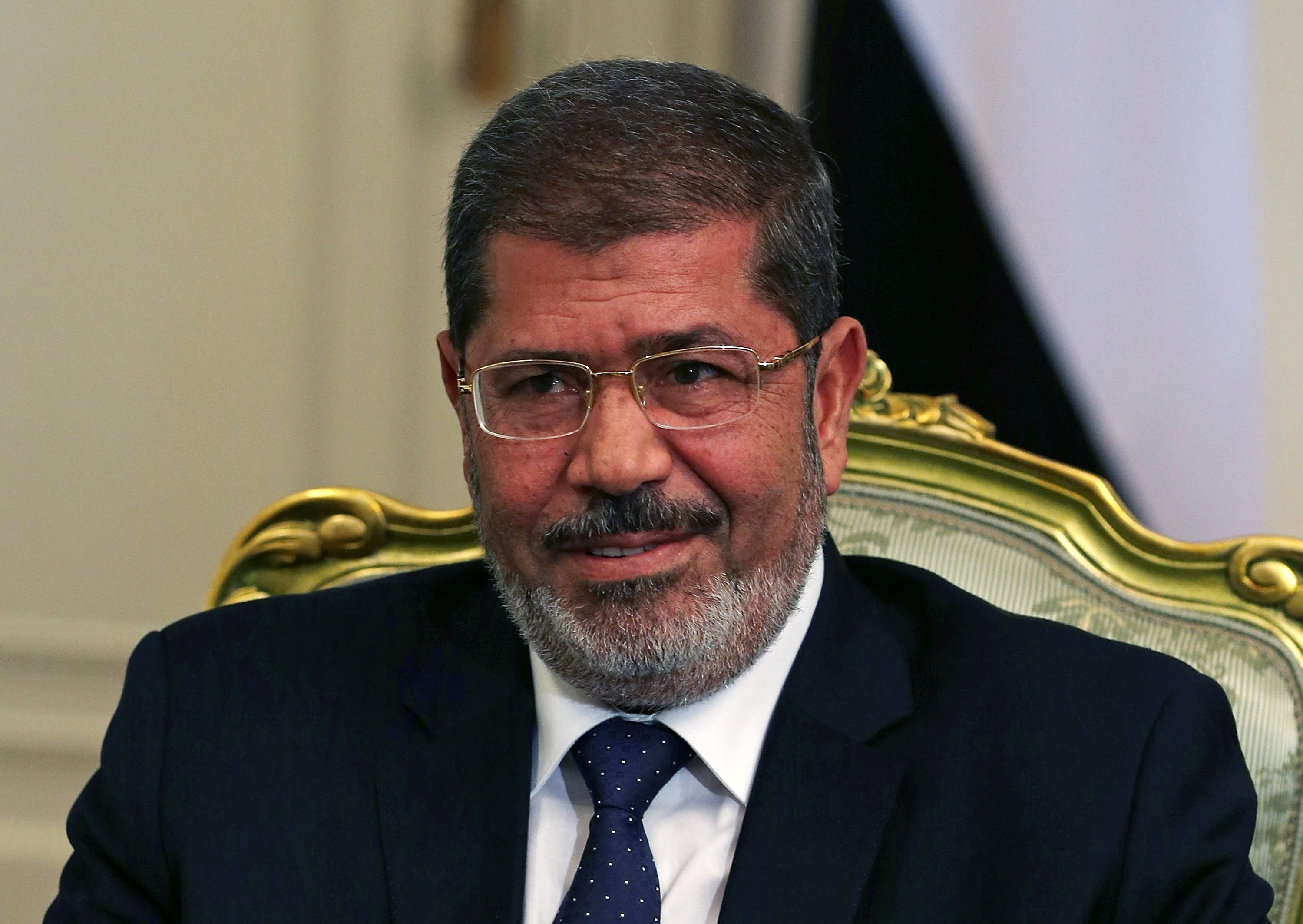 الرئيس المصري الراحل محمد مرسي/ رويترز