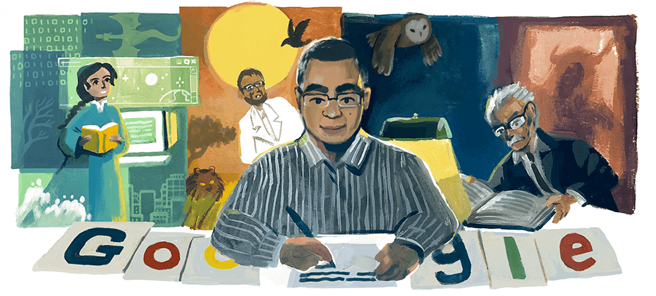 Google Doodles يحتفل بذكرى ميلاد الطبيب والروائي المصري الراحل أحمد خالد توفيق