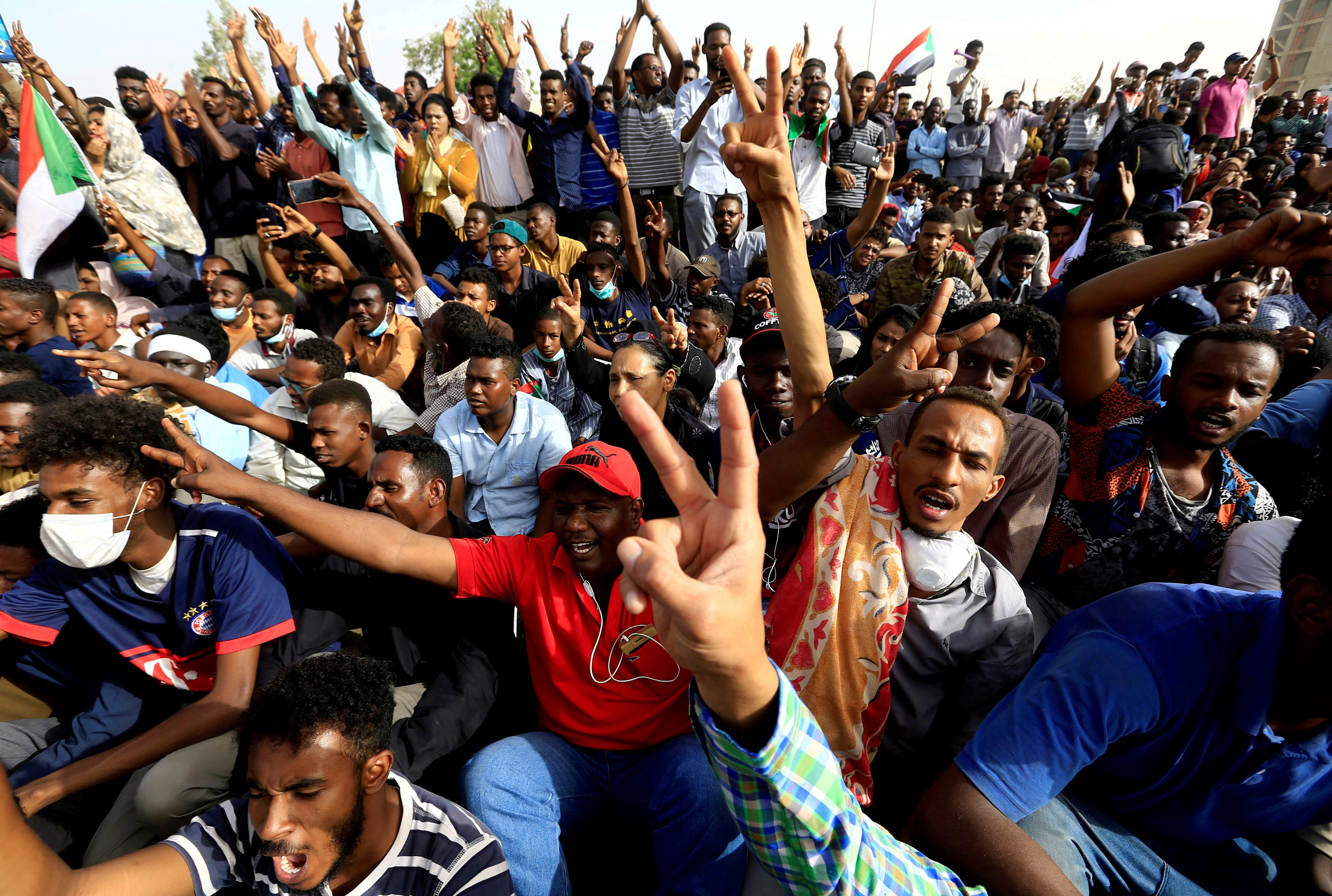 احتجاجات السودان السودان المعارضة السودانية الملجس العسكري