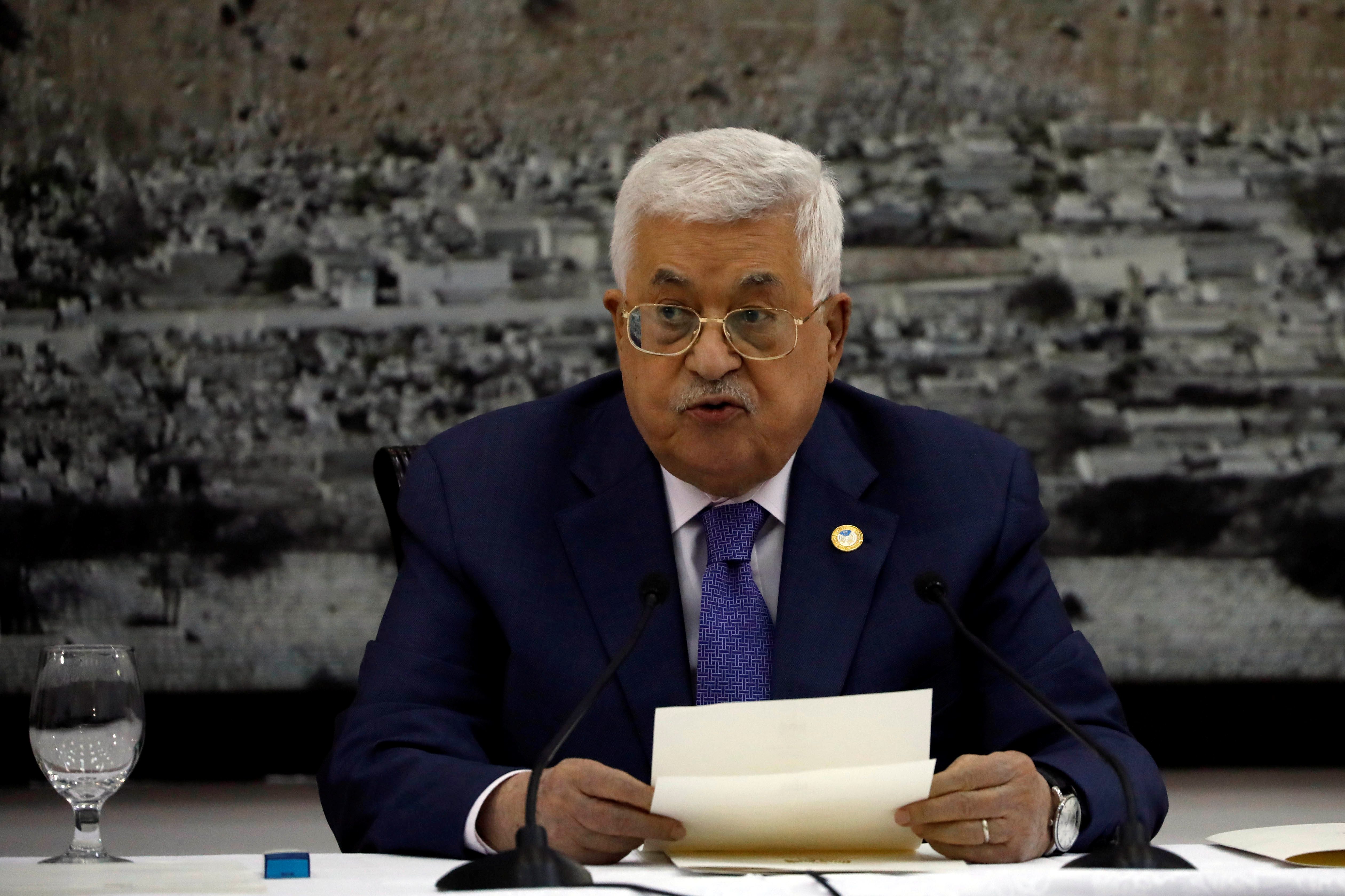 الرئيس الفلسطيني محمود عباس