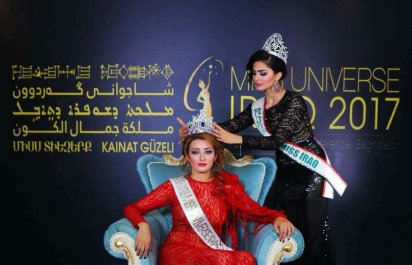ملكة جمال العراق تهاجم الهان عمر