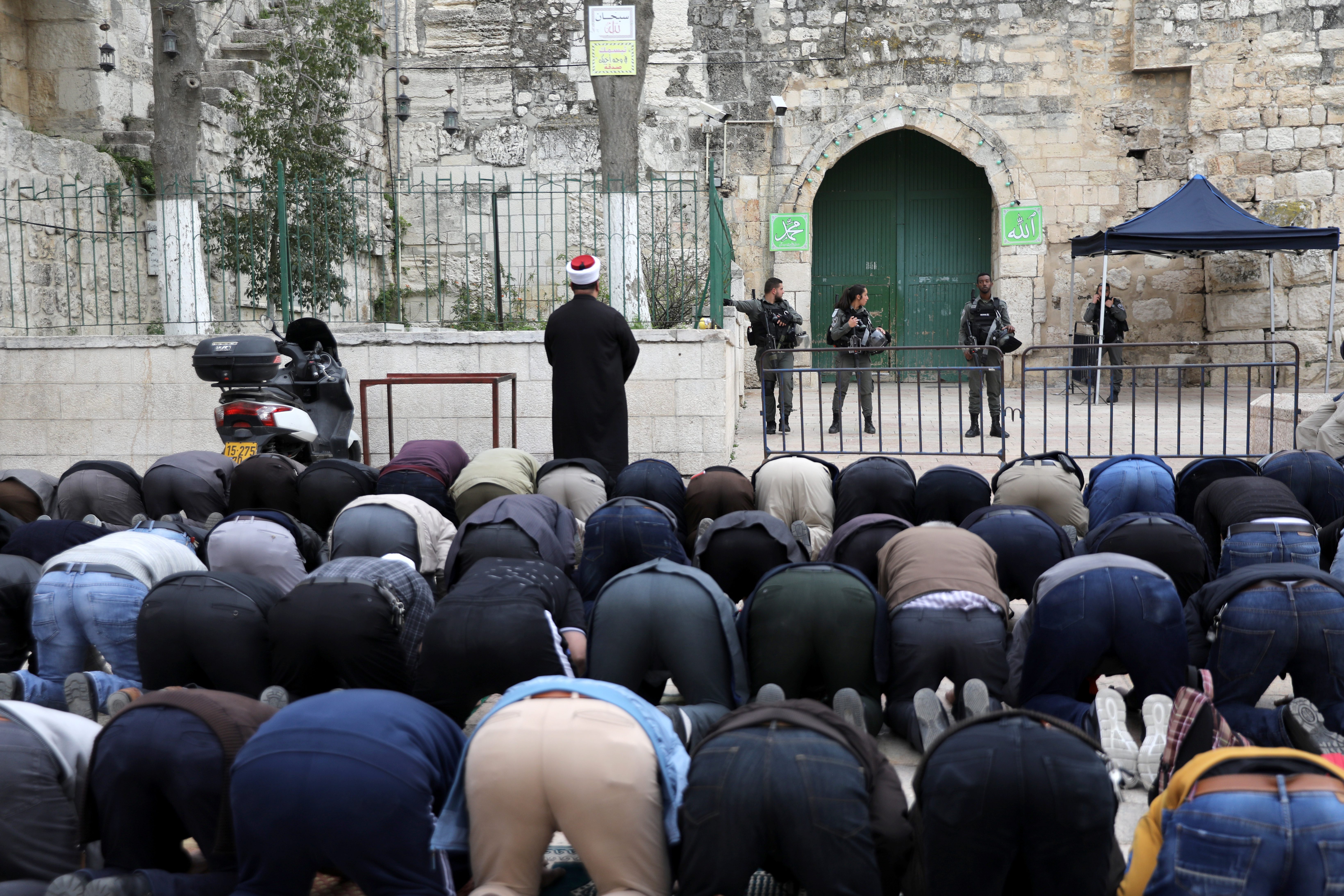 المسجد الأقصى القدس عيد الأضحى