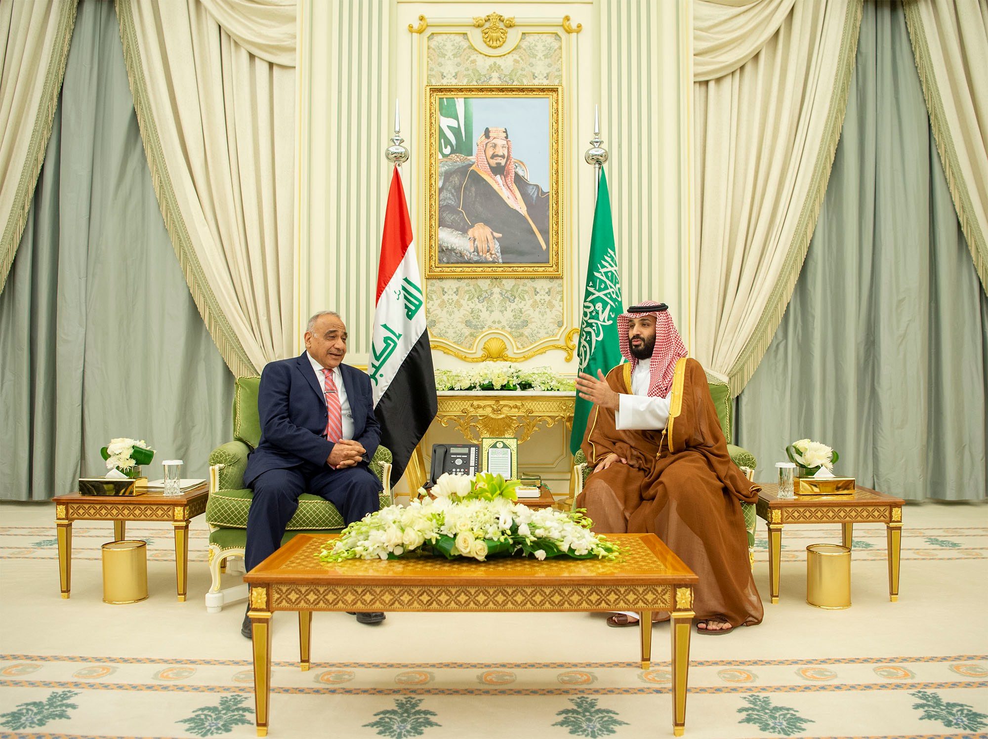 قصف إسرائيل للعراق السعودية