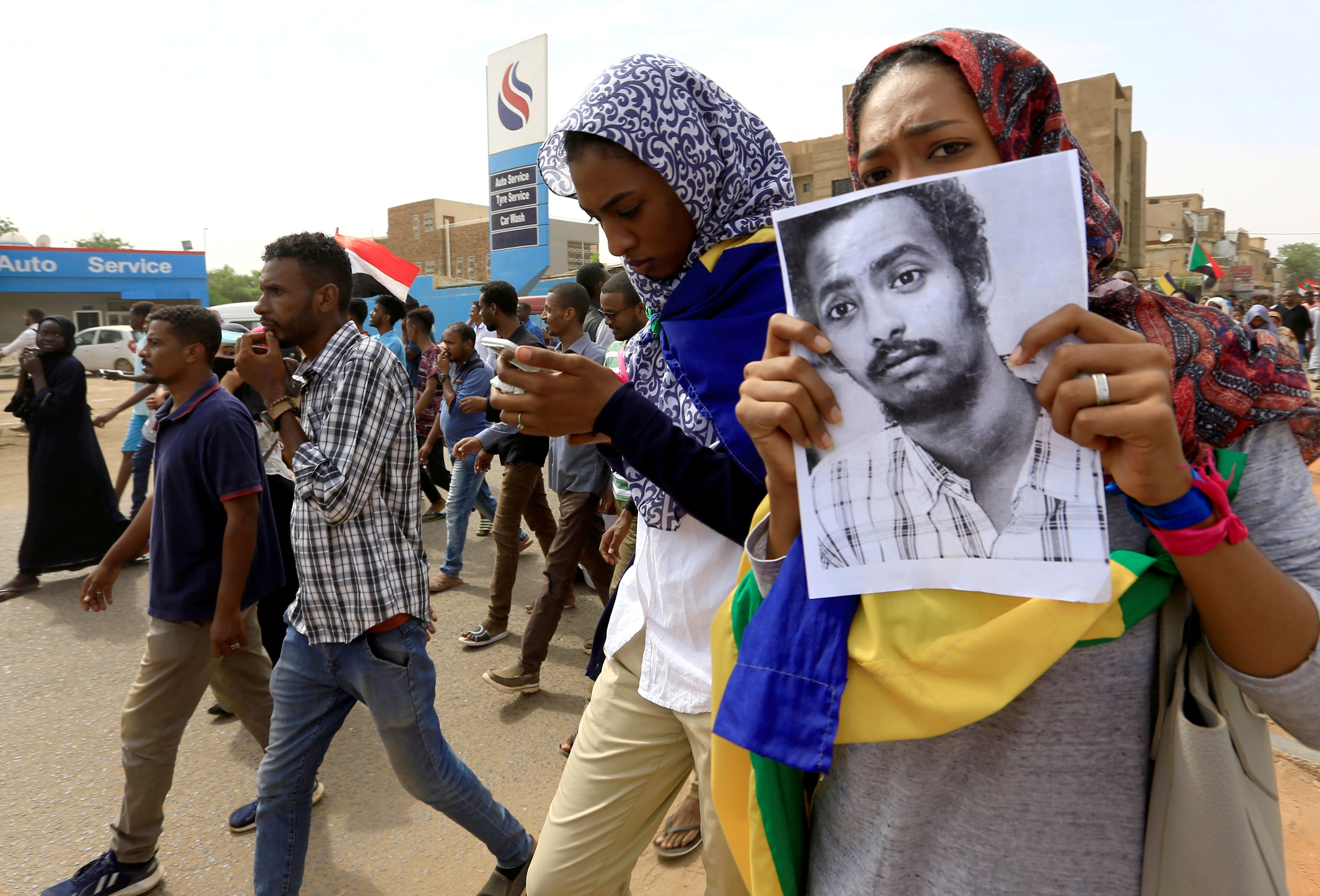احتجاجات السودانيين السودان أم درمان