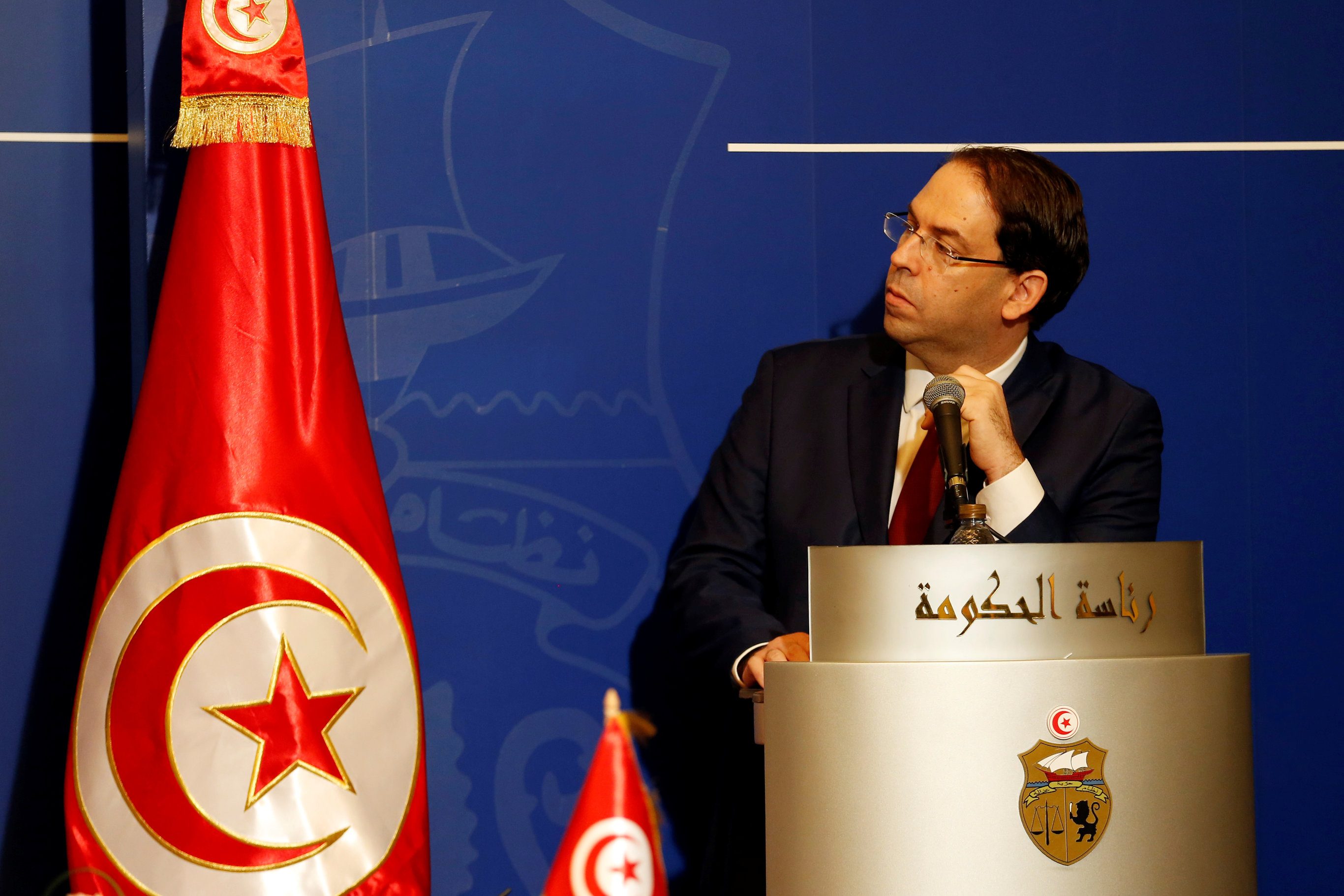 يوسف الشاهد تونس الانتخابات الرئاسية تحيا تونس