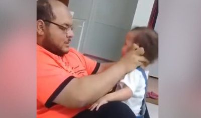أب فلسطيني