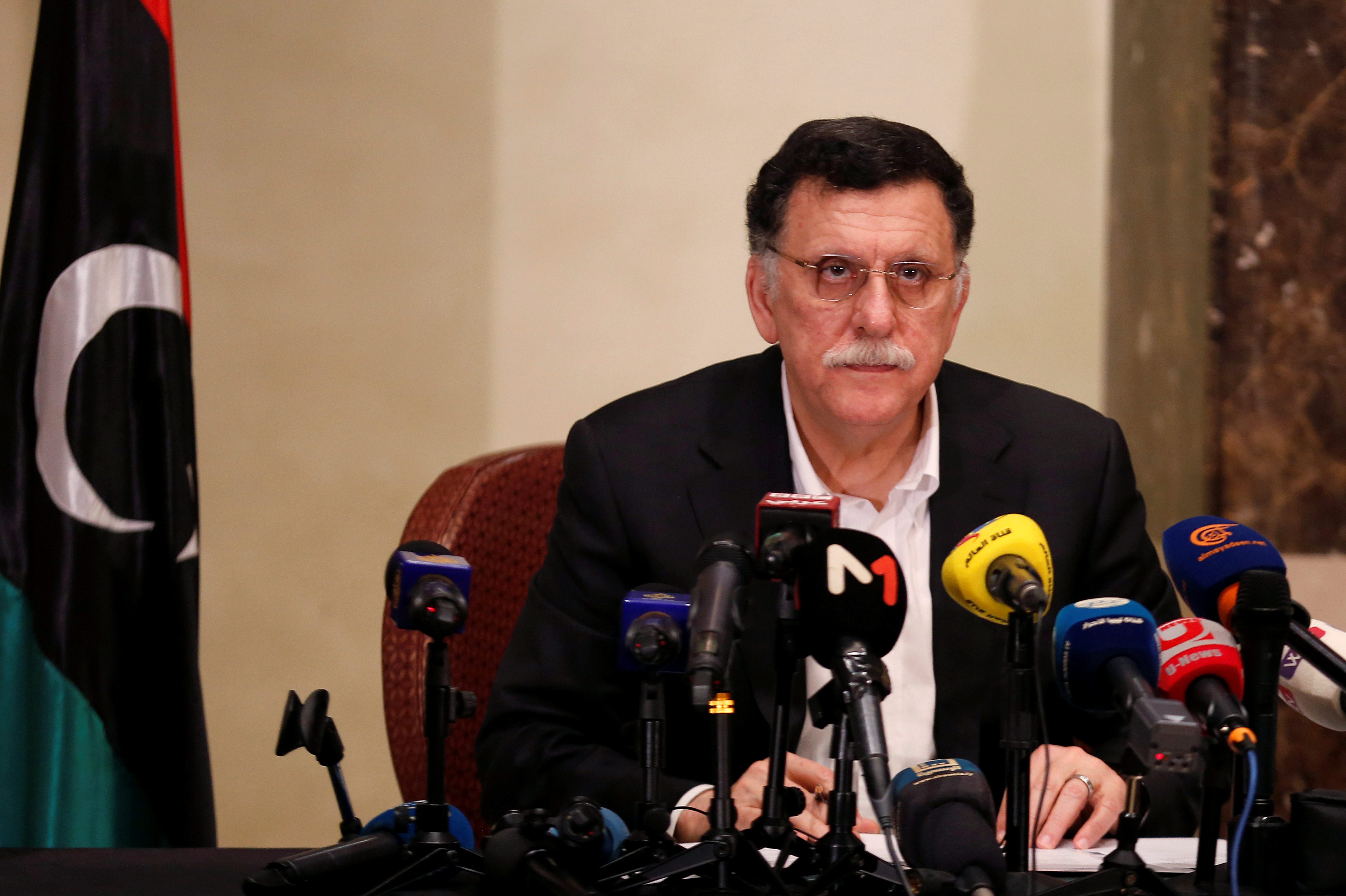 فائز السراج، رئيس المجلس الرئاسي لحكومة الوفاق الوطني في ليبيا