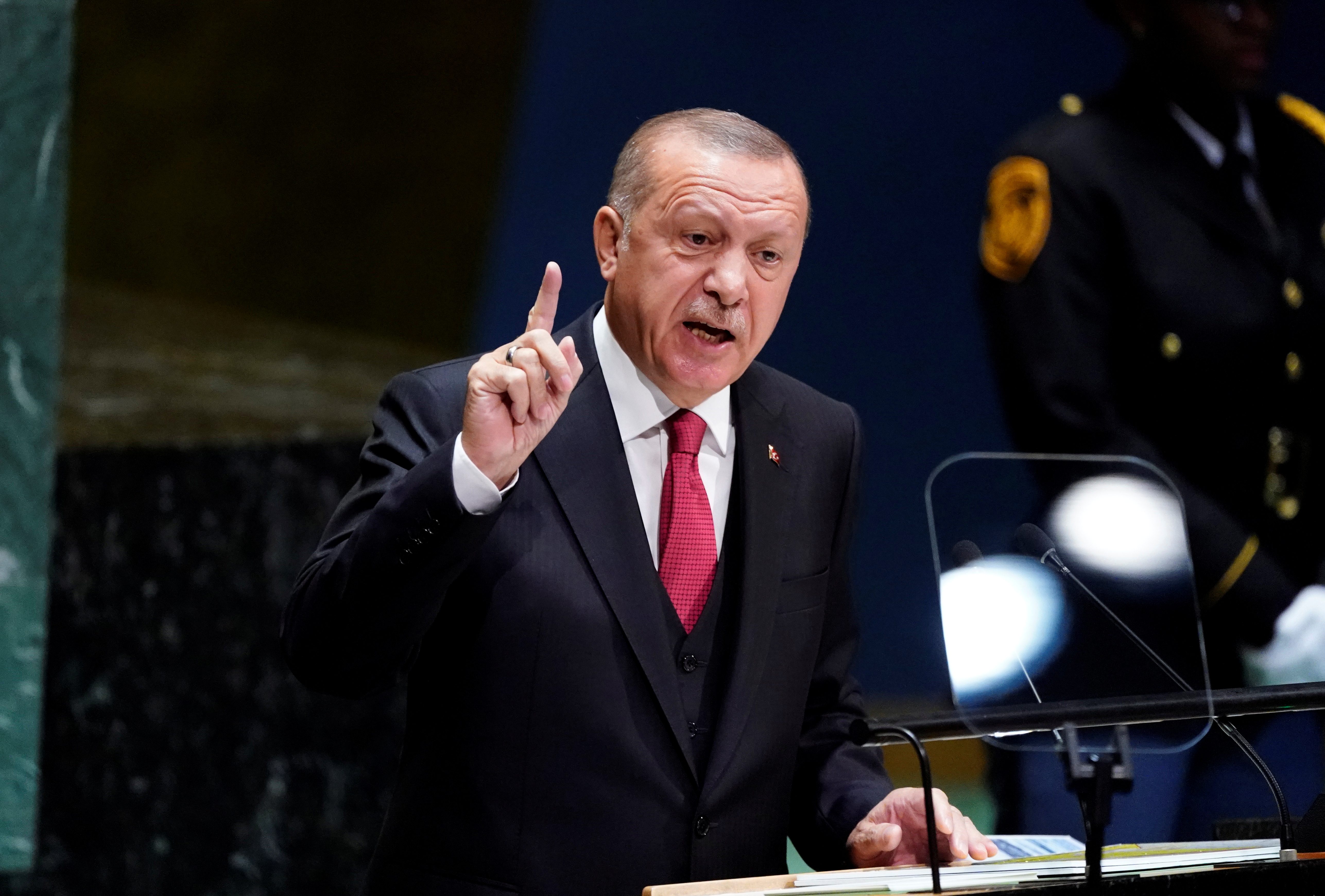 الرئيس التركي رجب طيب أردوغان