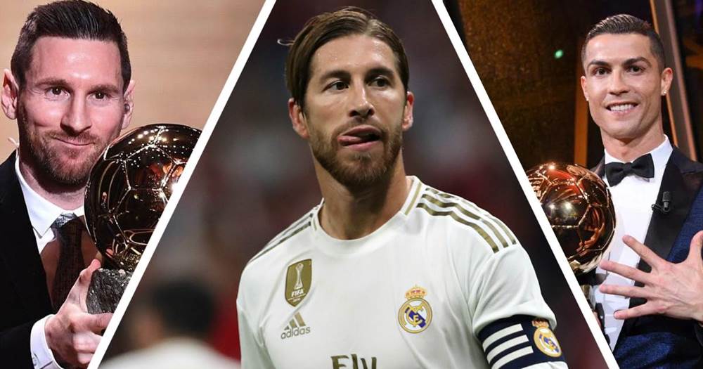 بسبب احتكار ميسي ورونالدو لها.. راموس يقدم «اقتراحاً ساخراً» لحل أزمة الكرة الذهبية