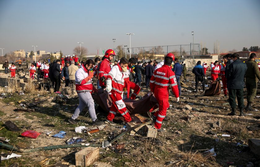 إيران أوكرانيا حادث الطائرة