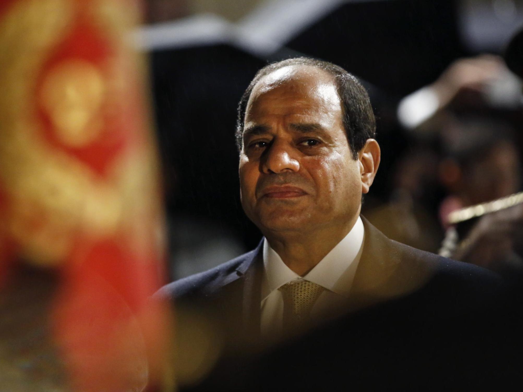 الرئيس المصري عبد الفتاح السيسي