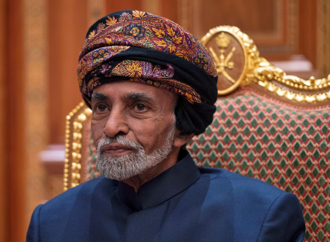 ورة ارشيفية للسلطان الراحل قابوس بن سعيد