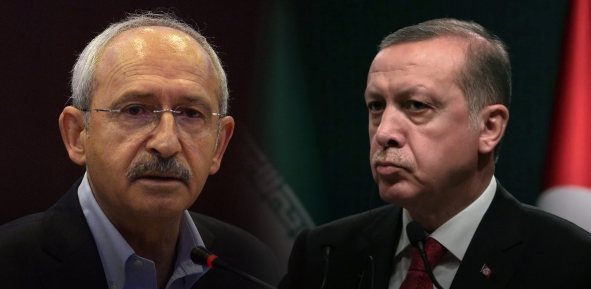 كمال كليجدار أوغلو ورجب طيب أردوغان