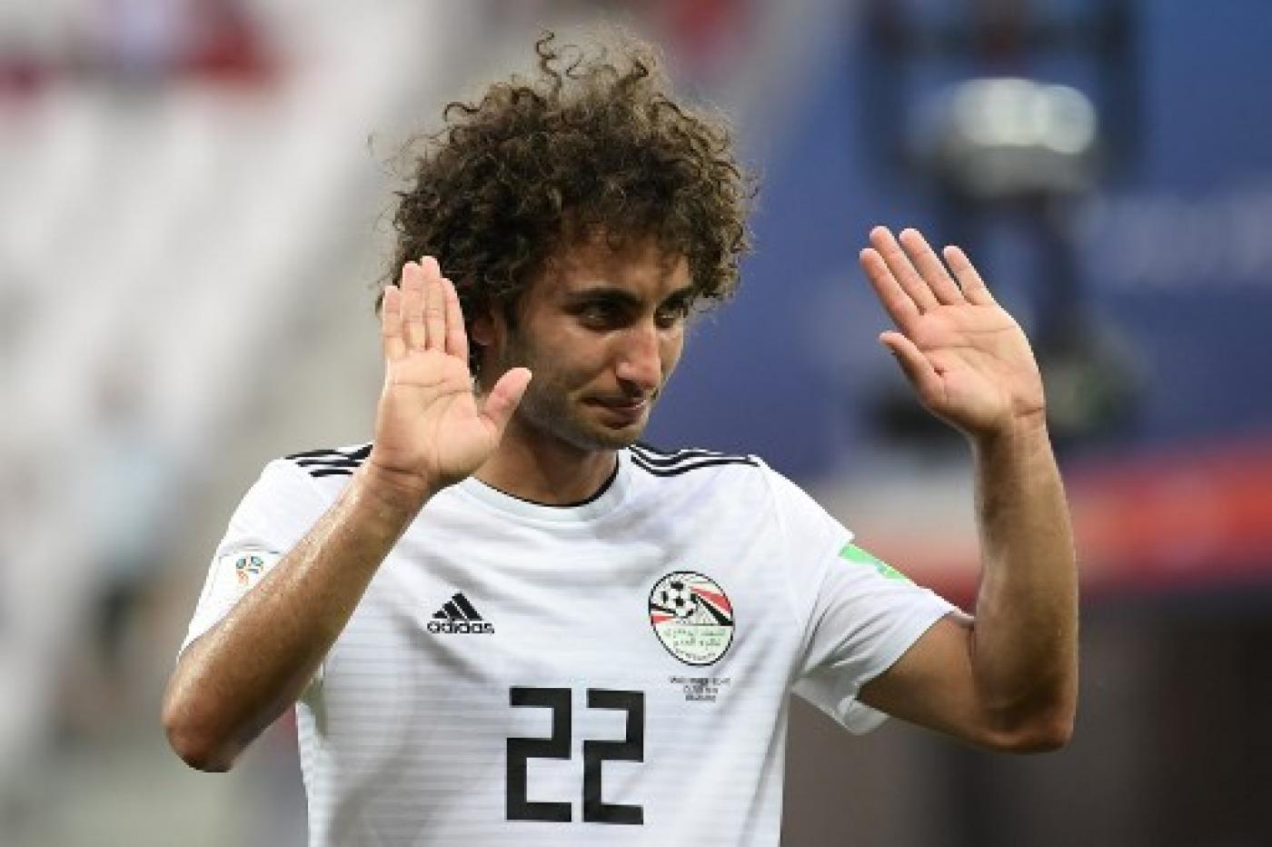 لاعب منتخب مصر عمرو وردة/ رويترز
