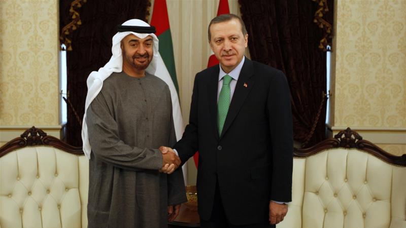 العلاقات بين تركيا والإمارات أردوغان بن زايد 