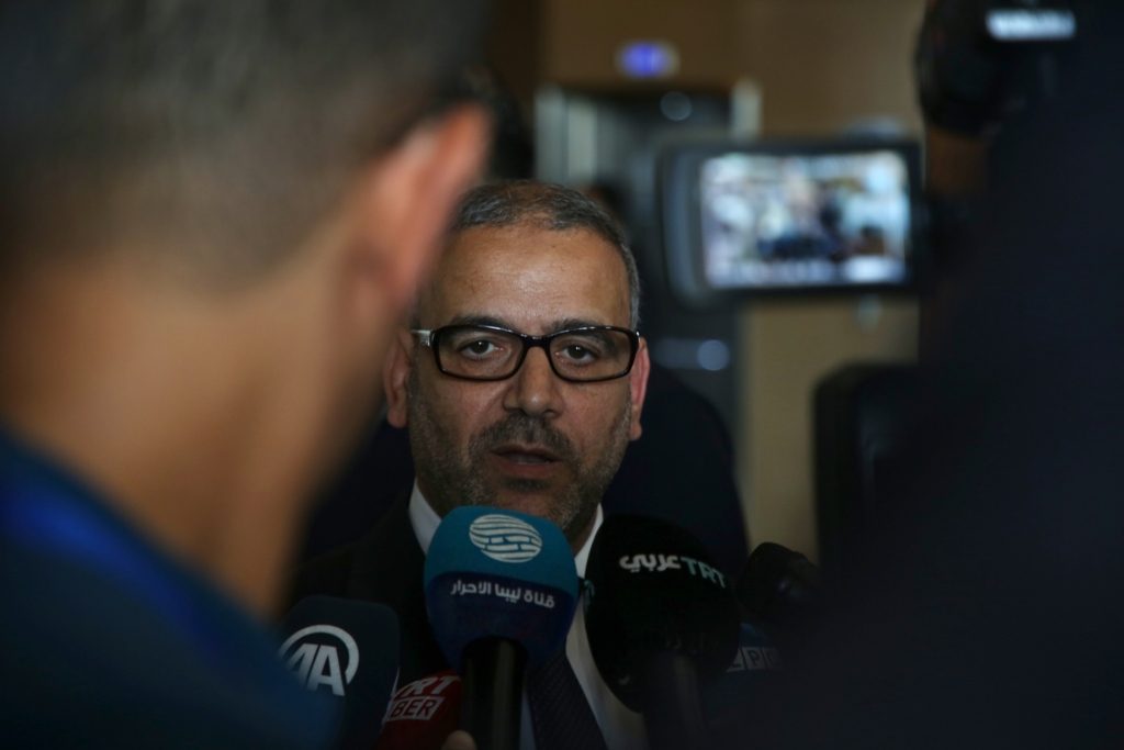رئيس المجلس الأعلى للدولة الليبية، خالد المشري،