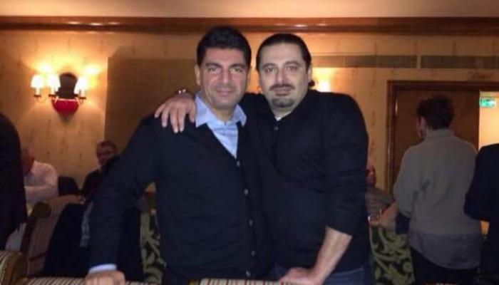 سعد الحريري مع شقيقه بهاء/الصورة متداولة على السوشل ميديا