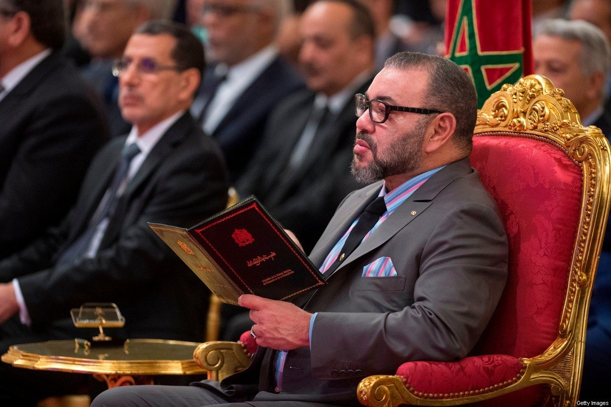 الملك المغربي مع رئيس الوزراء