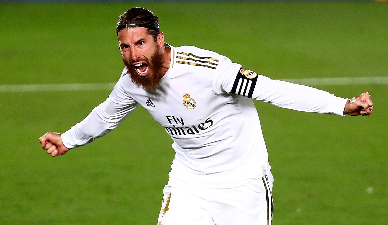 سيرجيو راموس قائد ريال مدريد (رويترز)